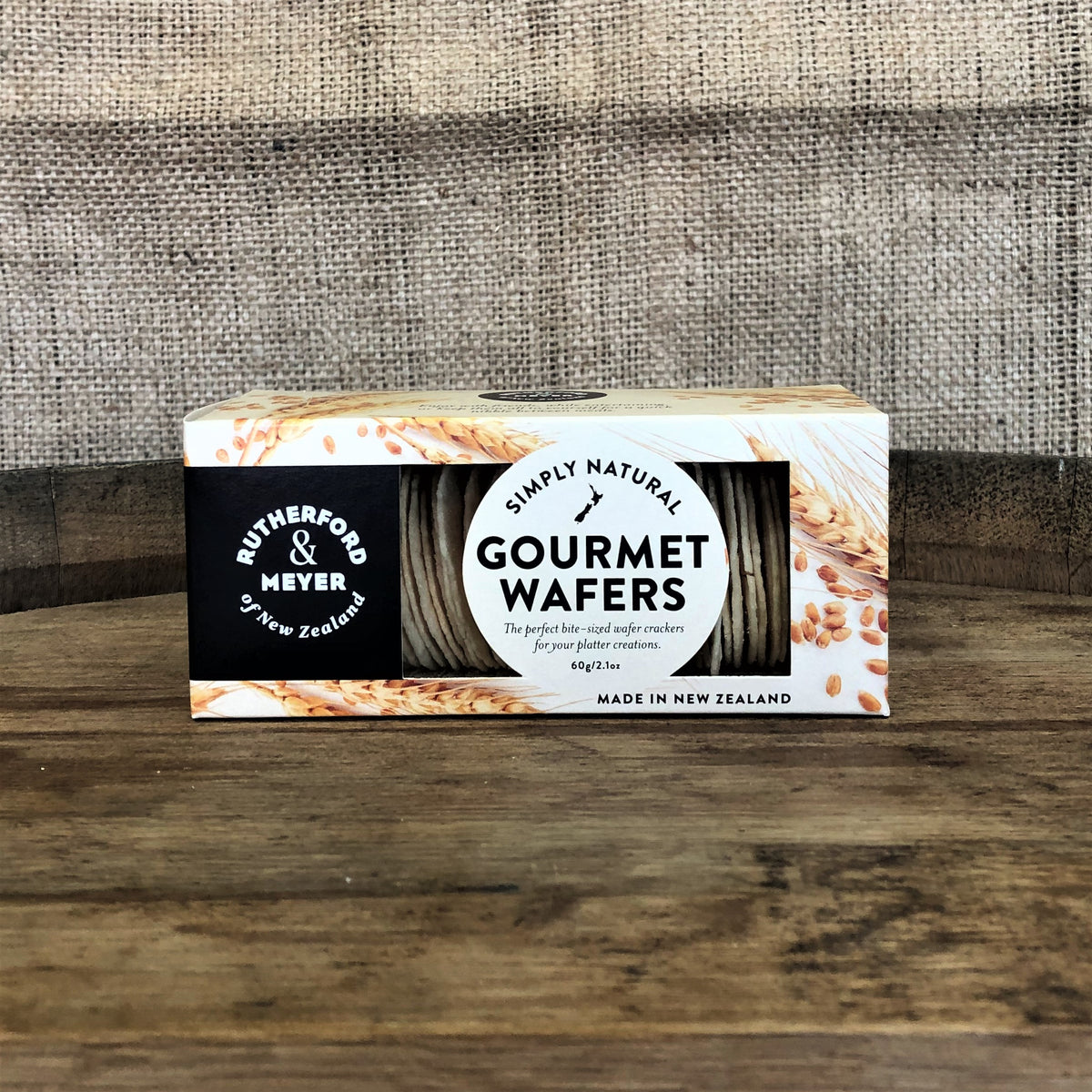 Rutherford and Meyer Natural Goumet Wafers, 60g Over the Moon Dairy