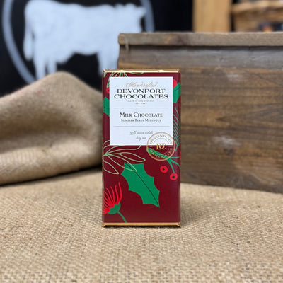 Devonport Chocolates Meringue and Summer Berry Tablet, 80g