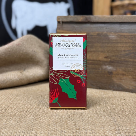 Devonport Chocolates Meringue and Summer Berry Tablet, 80g