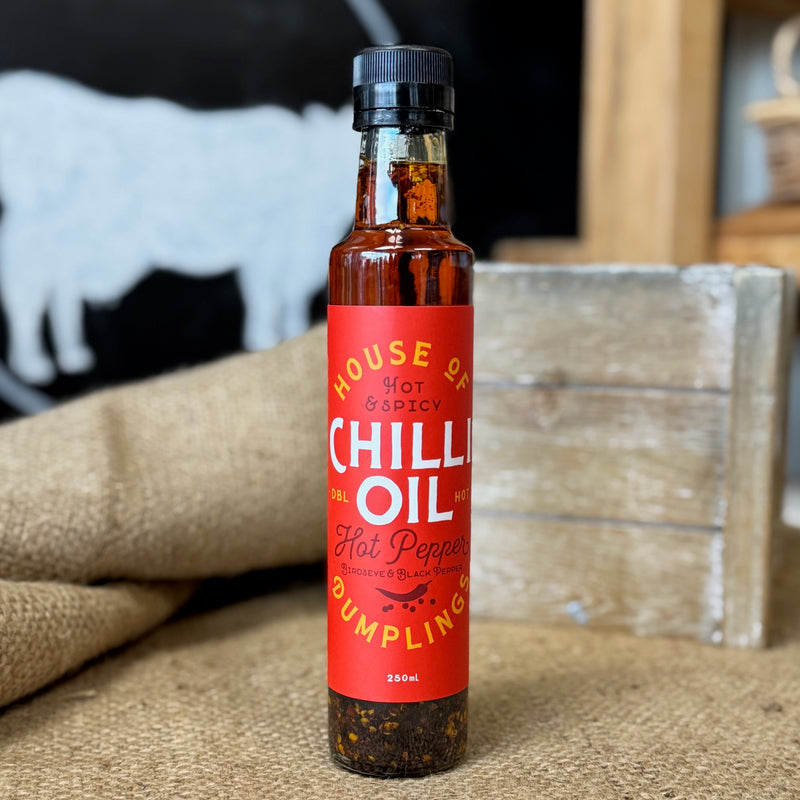 House of Dumplings Hot Pepper Chilli Oil, 250ml