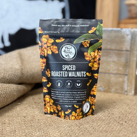 Maud and Harry's Roasted Spiced Walnuts, 100g