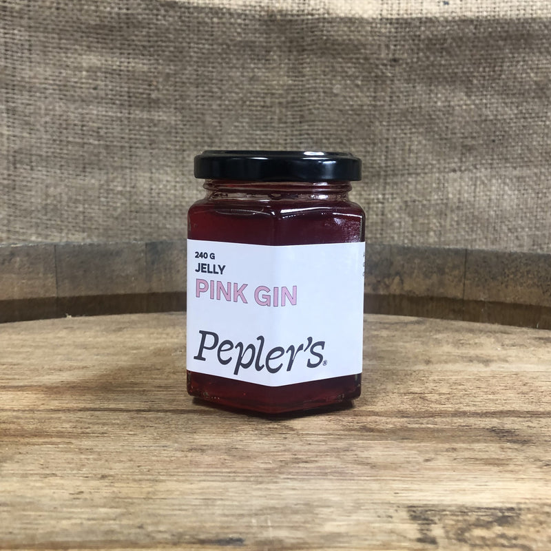 Peplers Pink Gin Jelly, 240g