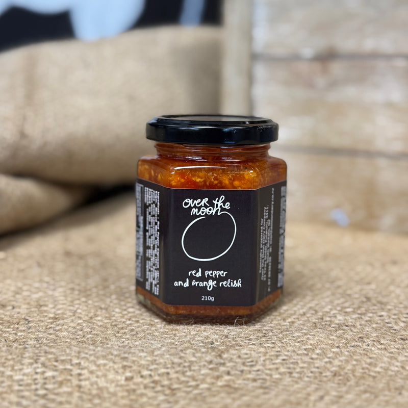 Red Pepper and Orange Relish, 210g