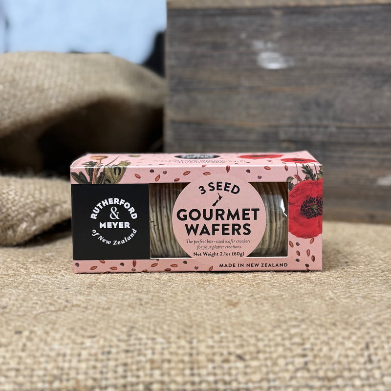 Rutherford & Meyer 3 Seed Gourmet Wafers, 60g