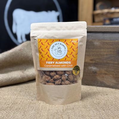 The Nut Baron Fiery Almonds, 150g