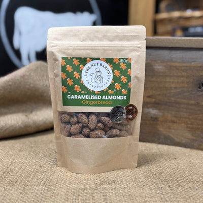 The Nut Baron Gingerbread Almonds, 150g