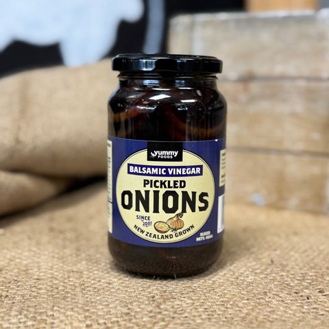 Yummy Foods Balsamic Vinegar Sliced Pickled Onions, 400g